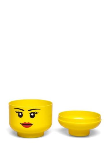 Lego Mini Head - Silly Home Kids Decor Storage Storage Boxes Yellow LE...