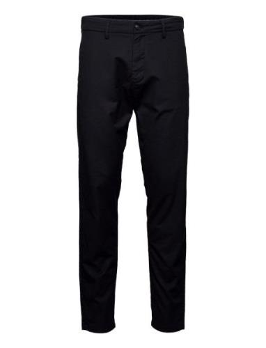 Slhslimtapered-York Pants Bottoms Trousers Casual Navy Selected Homme