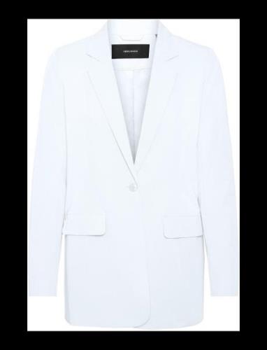 Vmzelda Ls Loose Blazer Noos Blazers Single Breasted Blazers White Ver...