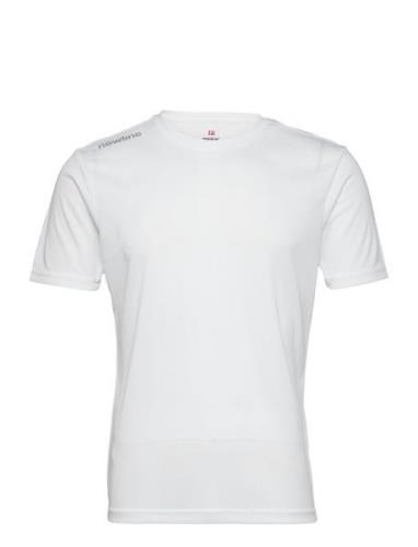 Men Core Functional T-Shirt S/S Sport T-Kortærmet Skjorte White Newlin...