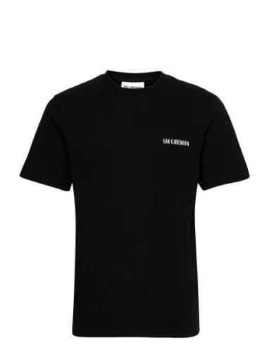 Casual Tee Short Sleeve Designers T-Kortærmet Skjorte Black HAN Kjøben...