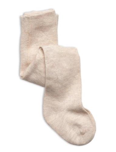 Stocking - Solid Tights Beige Minymo