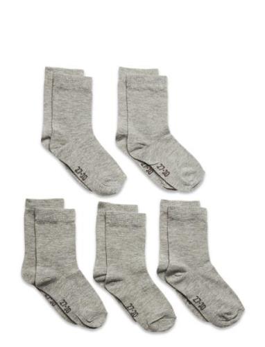 Ankle Sock -Solid  Sokker Strømper Grey Minymo