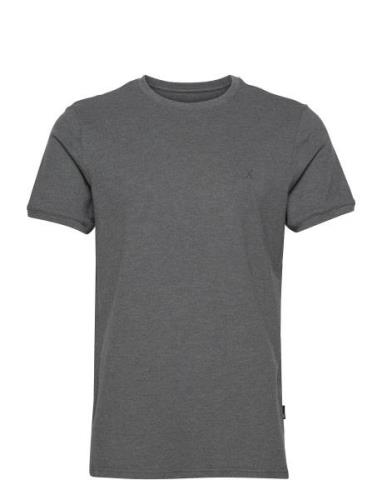 Jbs Of Dk T-Shirt Pique Tops T-Kortærmet Skjorte Grey JBS Of Denmark