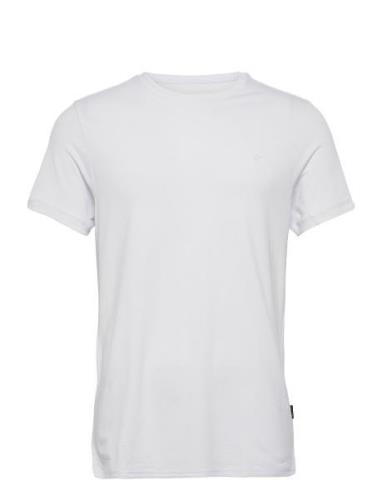Jbs Of Dk T-Shirt Pique Tops T-Kortærmet Skjorte White JBS Of Denmark