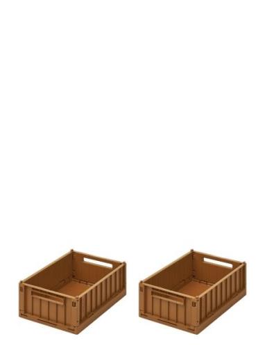 Weston Storage Box S 2-Pack Home Kids Decor Storage Storage Boxes Brow...