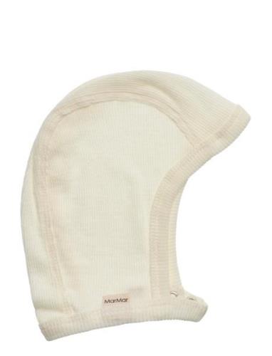 Hoody Accessories Headwear Hats Baby Hats Cream MarMar Copenhagen