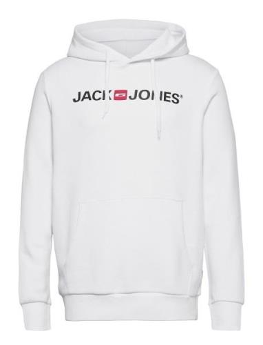 Jjecorp Old Logo Sweat Hood Noos Tops Sweatshirts & Hoodies Hoodies Wh...