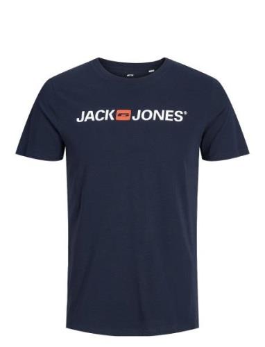 Jjecorp Old Logo Tee Ss O-Neck Noos Tops T-Kortærmet Skjorte Navy Jack...