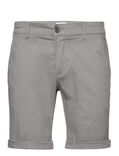 Superflex Chino Shorts Bottoms Shorts Chinos Shorts Grey Lindbergh