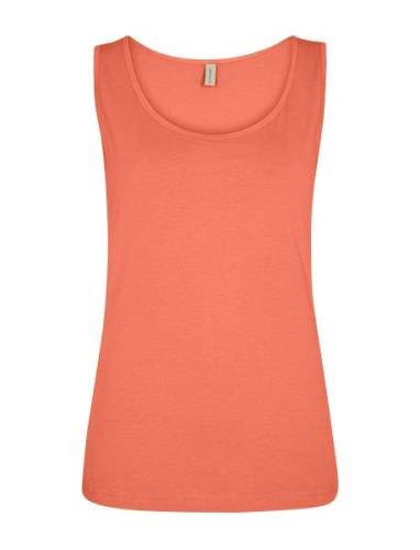 Sc-Pylle Tops T-shirts & Tops Sleeveless Orange Soyaconcept