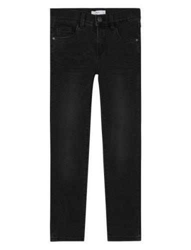 Nkmrobin Dnmtax Pant Noos Bottoms Jeans Skinny Jeans Black Name It
