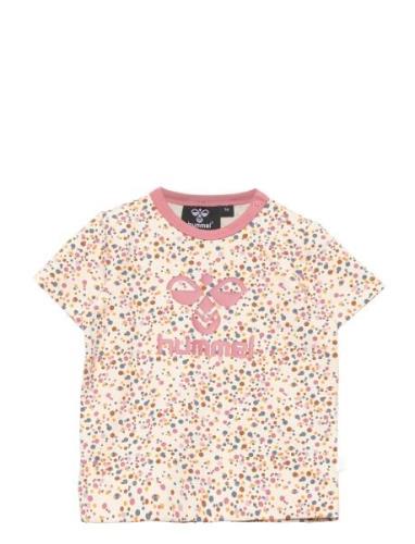 Hmlkaren Aop T-Shirt S/S Tops T-Kortærmet Skjorte Multi/patterned Humm...