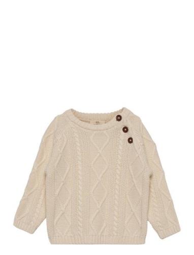 Knitted Jumper Tops Knitwear Pullovers Cream Copenhagen Colors