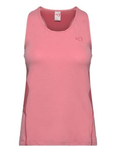 Sval Top Sport T-shirts & Tops Sleeveless Red Kari Traa