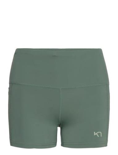 Vilde Shorts 3In Sport Shorts Cycling Shorts Green Kari Traa