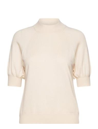 Anem Halias Knit Tops Knitwear Jumpers Cream Bruuns Bazaar