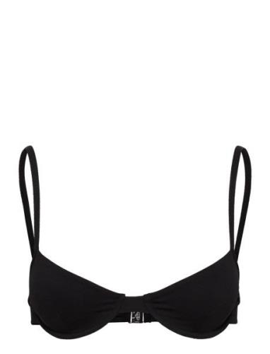 Underwire Top Swimwear Bikinis Bikini Tops Wired Bikinitops Black Fili...