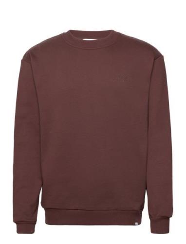 French Sweatshirt Tops Sweatshirts & Hoodies Hoodies Brown Les Deux