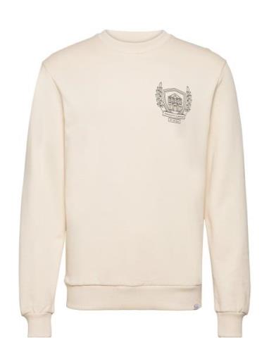 Chad Sweatshirt Tops Sweatshirts & Hoodies Sweatshirts Cream Les Deux