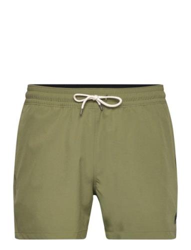 100D Strch Poly Pw-Traveler Short Badeshorts Green Polo Ralph Lauren