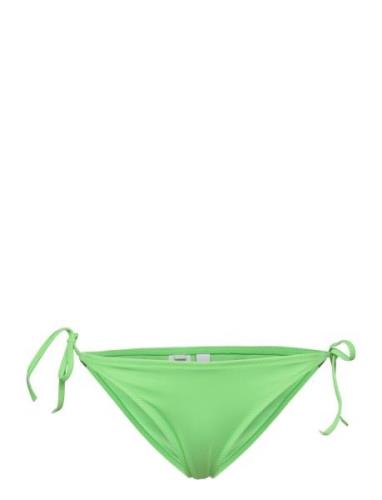 String Side Tie Swimwear Bikinis Bikini Bottoms Side-tie Bikinis Green...