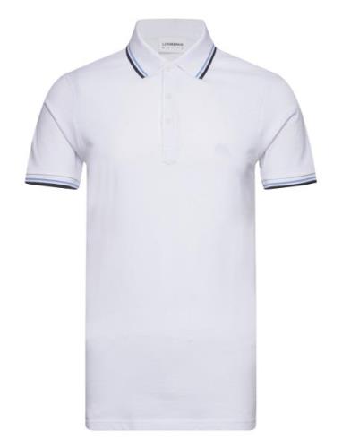 Polo Shirt W?. Contrast Piping Tops Polos Short-sleeved White Lindberg...