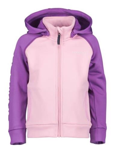 Corin Kids Fz 8 Sport Sweatshirts & Hoodies Hoodies Purple Didriksons