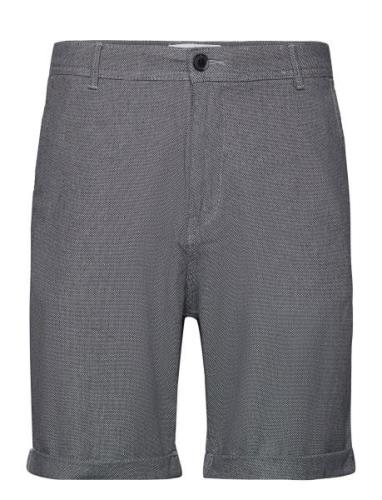 Slhcomfort-Luton Flex Shorts W Bottoms Shorts Chinos Shorts Grey Selec...