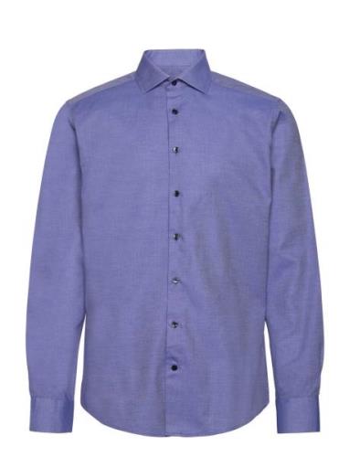 Bs Nadim Slim Fit Shirt Tops Shirts Business Blue Bruun & Stengade