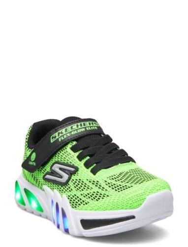 Boys Flexglow Elite - Vorlo Low-top Sneakers Green Skechers