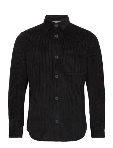 Jjkendrick Cord Overshirt Ls Tops Overshirts Black Jack & J S