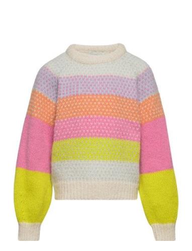 Vmcruz Ls O-Neck Pullover Ga Boo Girl Tops Knitwear Pullovers Multi/pa...