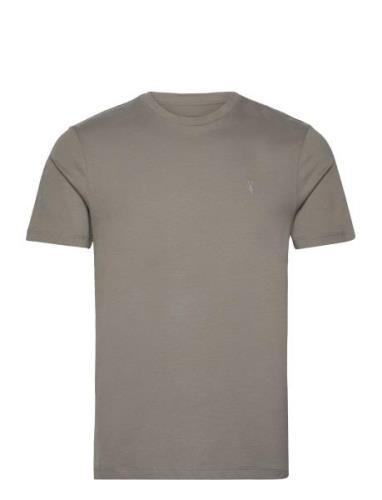 Brace Ss Crew Tops T-Kortærmet Skjorte Grey AllSaints
