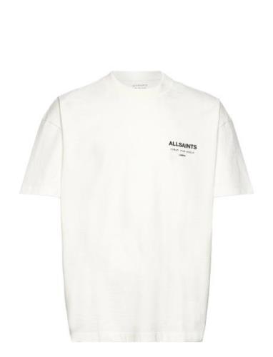 Underground Ss Crew Tops T-Kortærmet Skjorte White AllSaints