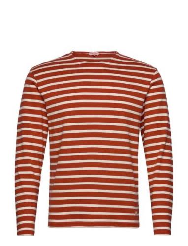 Striped Breton Shirt Héritage Tops T-Langærmet Skjorte Red Armor Lux