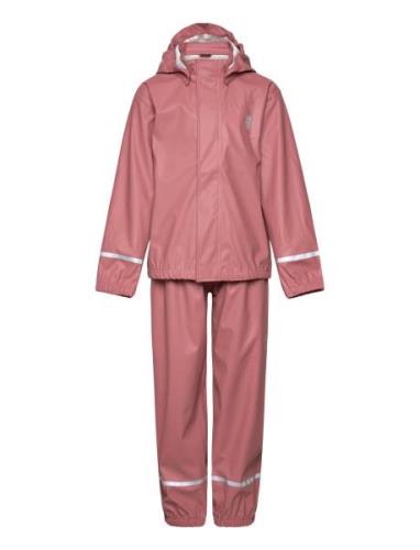 Lwjori 200 - Pu Rain Set Outerwear Rainwear Rainwear Sets Pink LEGO Ki...