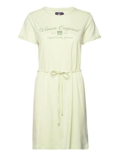 Vin T-Shirt Dress Maika Women Kort Kjole Green VINSON
