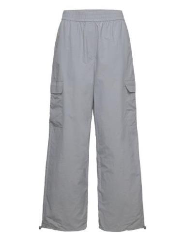 Trentmd Pants Bottoms Trousers Cargo Pants Grey Modström