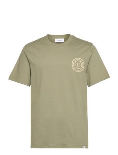 Donovan T-Shirt Tops T-Kortærmet Skjorte Green Les Deux