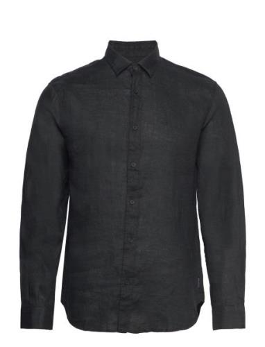 Shirt Tops Shirts Casual Black Armani Exchange