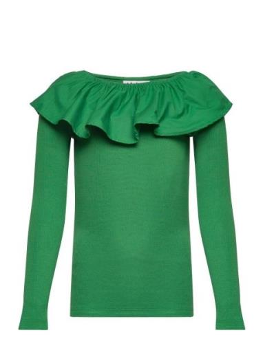 Renate Tops T-shirts Long-sleeved T-Skjorte Green Molo