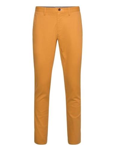 Slim Chinos Bottoms Trousers Chinos Yellow GANT