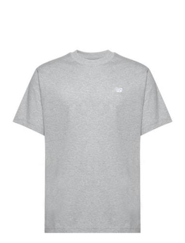 Sport Essentials Cotton T-Shirt Sport T-Kortærmet Skjorte Grey New Bal...