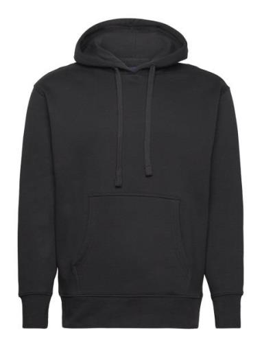 Gant Icon Hoodie Tops Sweatshirts & Hoodies Hoodies Black GANT
