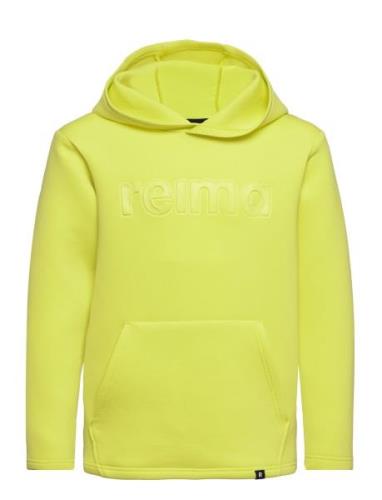 Sweater, Toimekas Sport Sweatshirts & Hoodies Hoodies Yellow Reima