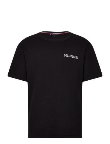 Ss Tee Tops T-Kortærmet Skjorte Black Tommy Hilfiger