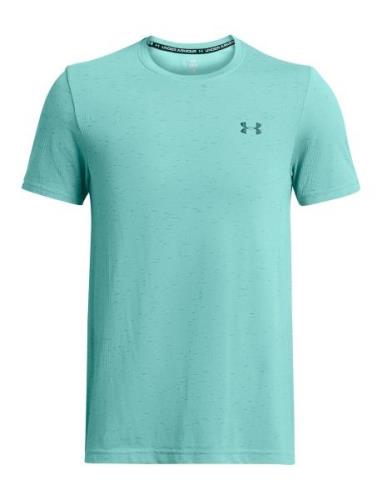 Vanish Seamless Ss Sport T-Kortærmet Skjorte Green Under Armour