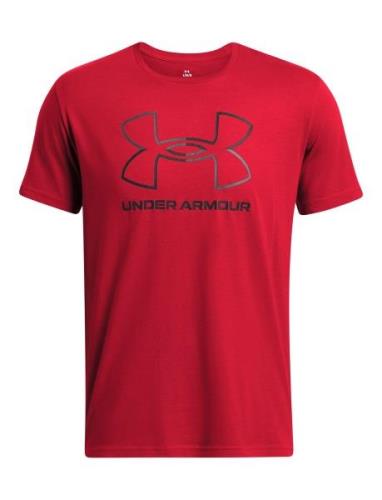 Ua Gl Foundation Update Ss Sport T-Kortærmet Skjorte Red Under Armour