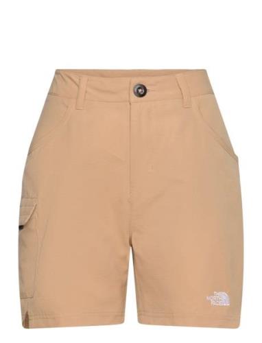 W Horizon Short - Eu Sport Shorts Sport Shorts Beige The North Face